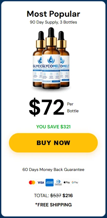 Order GlycoMelt 3 Bottles