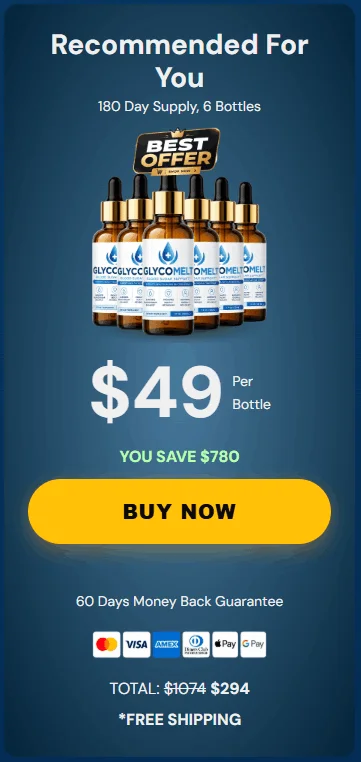 Order GlycoMelt 6 Bottles